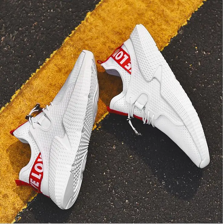 

New Running Shoes Sneakers For Men Masculino Esportivo Lightweight Flying Sport Cheap Sneaker Free Run Stability low Help Traine