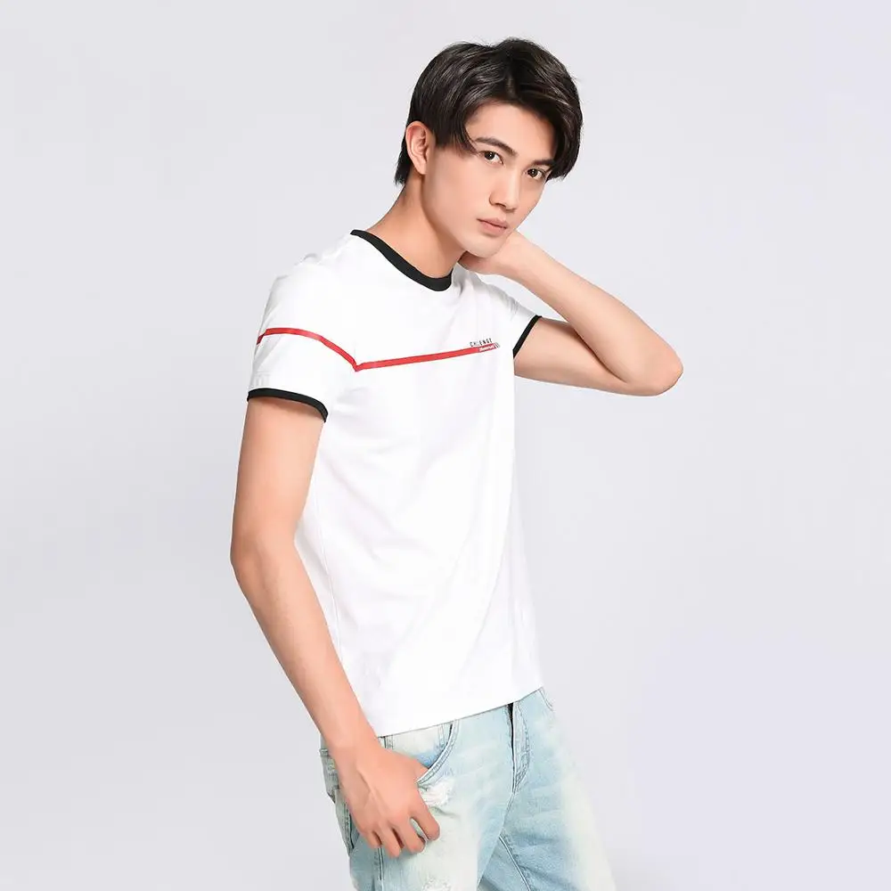 

Original xiaomi mijia ULEEMARK men's casual printing T-shirt dry men's summer sports short-sleeved smart home