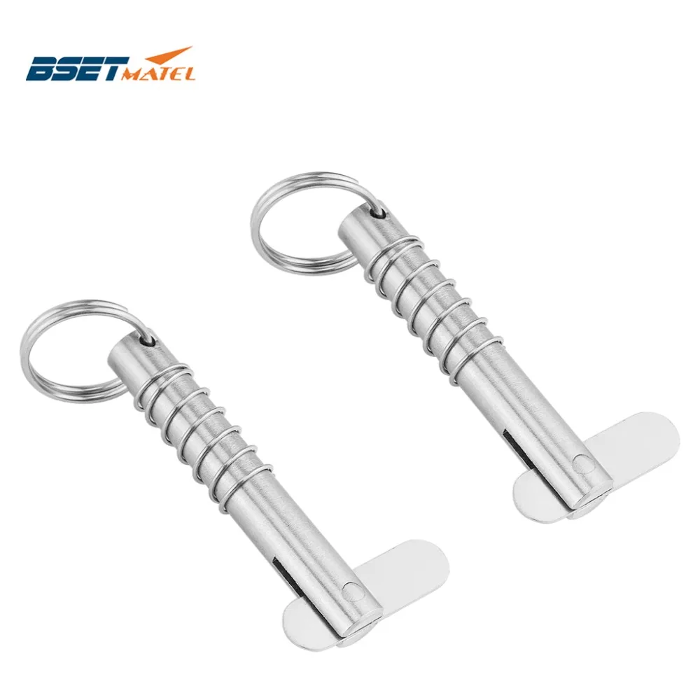2PCS M12*80mm Marine grade stainless steel 316 Boat Quick Release Pin Marine Hardware Deck Hinge