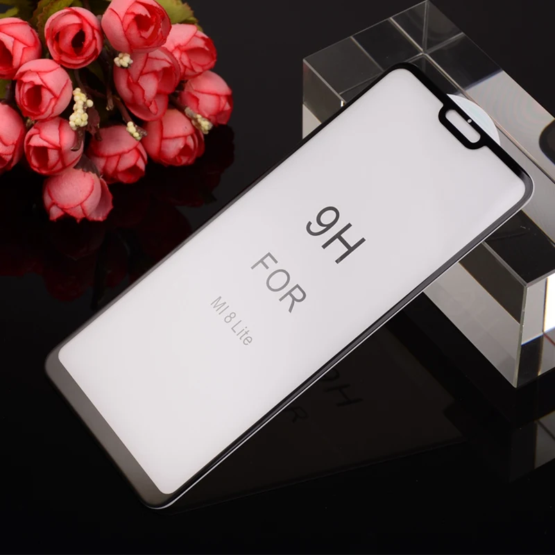 WHAY 5D закаленное стекло для Xiaomi Mi 8 Lite Полное покрытие Mi8 Защитное Xaomi Xiomi Защитная