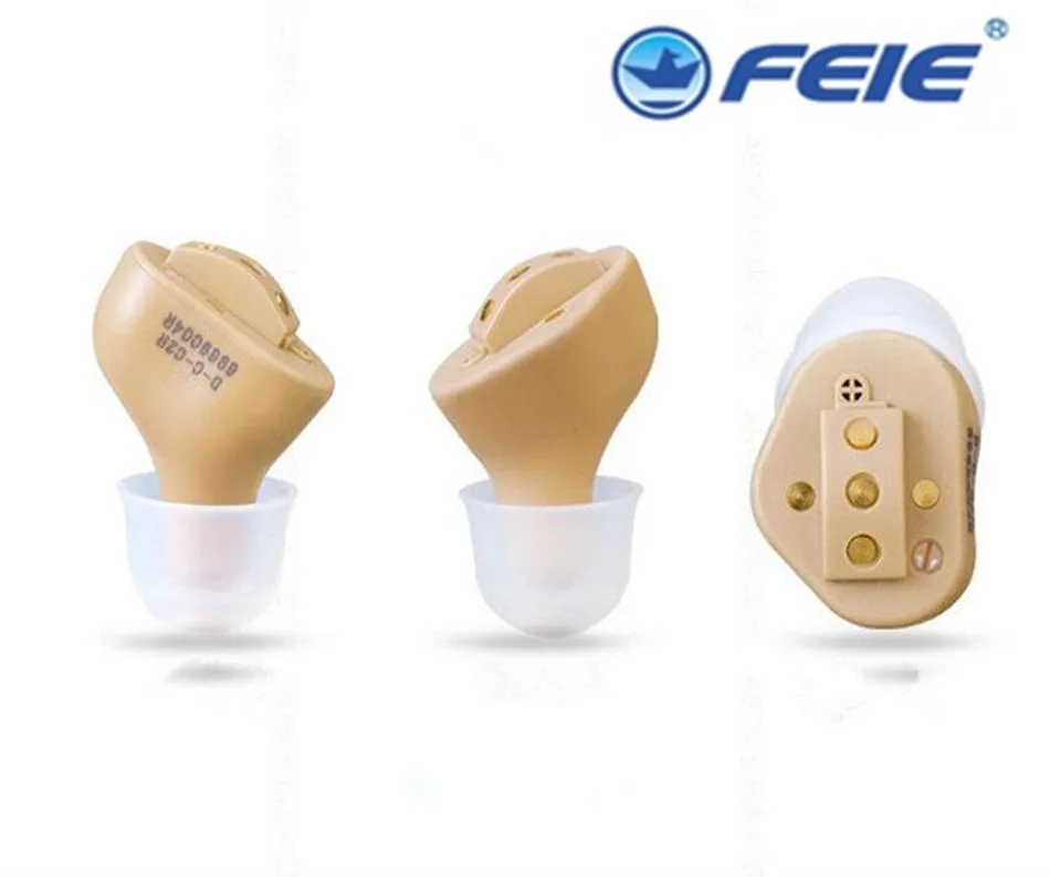 2 channels USB Cordless Hearing Aids noise reduction Digital earplugs sound amplifier rechargeable S-51 free shipping 2017 new technology feie digital hearing aids in the ear canal with noise reduction s 16a free shipping