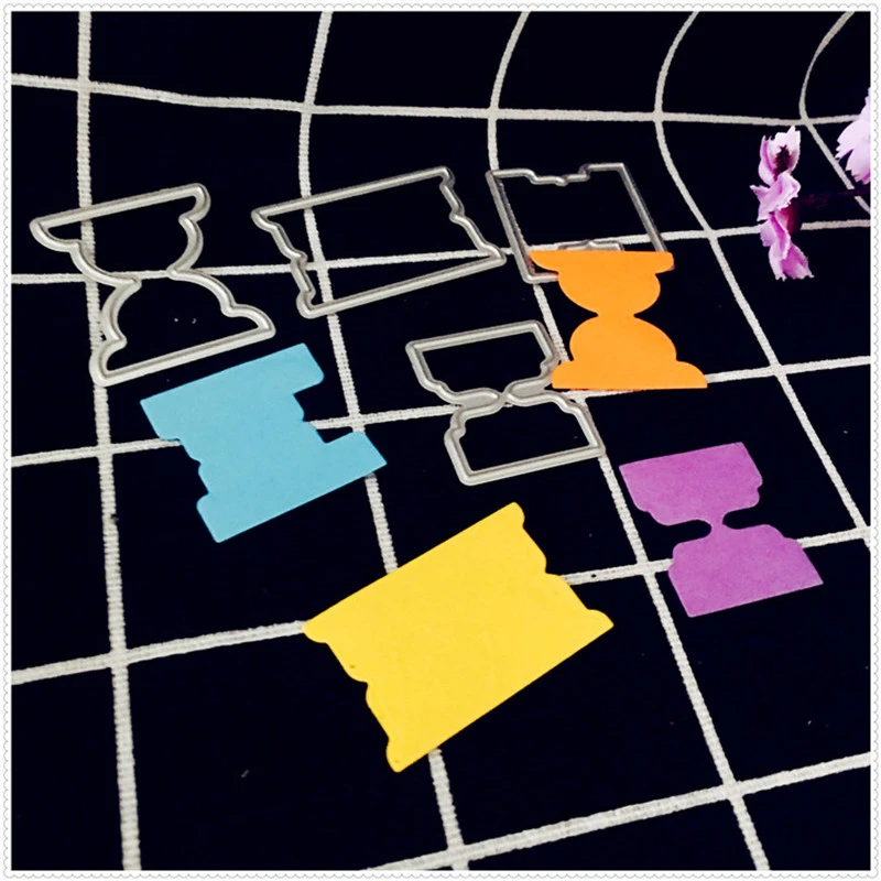 4 шт./компл. карты в технике Скрапбукинг умирает металлический Трафаретный вырубной штамп Трафареты 3D Штамп Резак для скрапбукинга "сделай сам" изготовления открыток Декор snijmal Troqueles