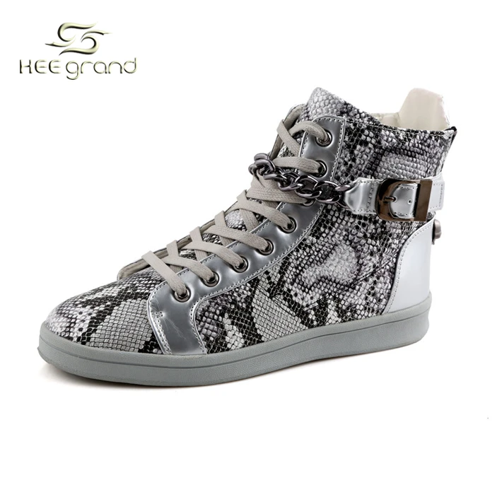 deadline sap fluiten Dance Shoes 2016 Hip-pop Shoes High-top Chain Snake Skin Pattern Men's  Daily Sneakers Men's Relaxed Fits Sneakers Xya029 - Dance Shoes - AliExpress