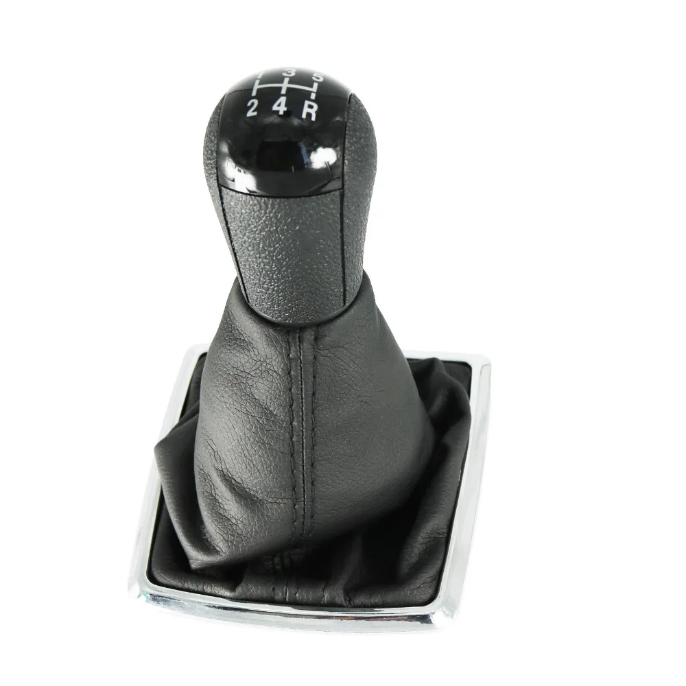 

For Ford Focus 2 2005 2006 2007 2008 2009 2010 2011 Kuga Fiesta 5 Speed Manual Gear Stick Shift Knob With Leather Boot