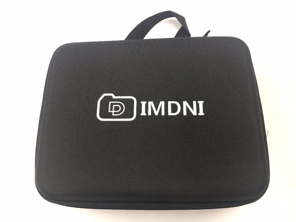 

IMDNI Portable Travel Storage Case Collection Box Protective for Gopro Hero 3/4 Sj 4000 SJCAM EKEN H9R Action Camera Accessory