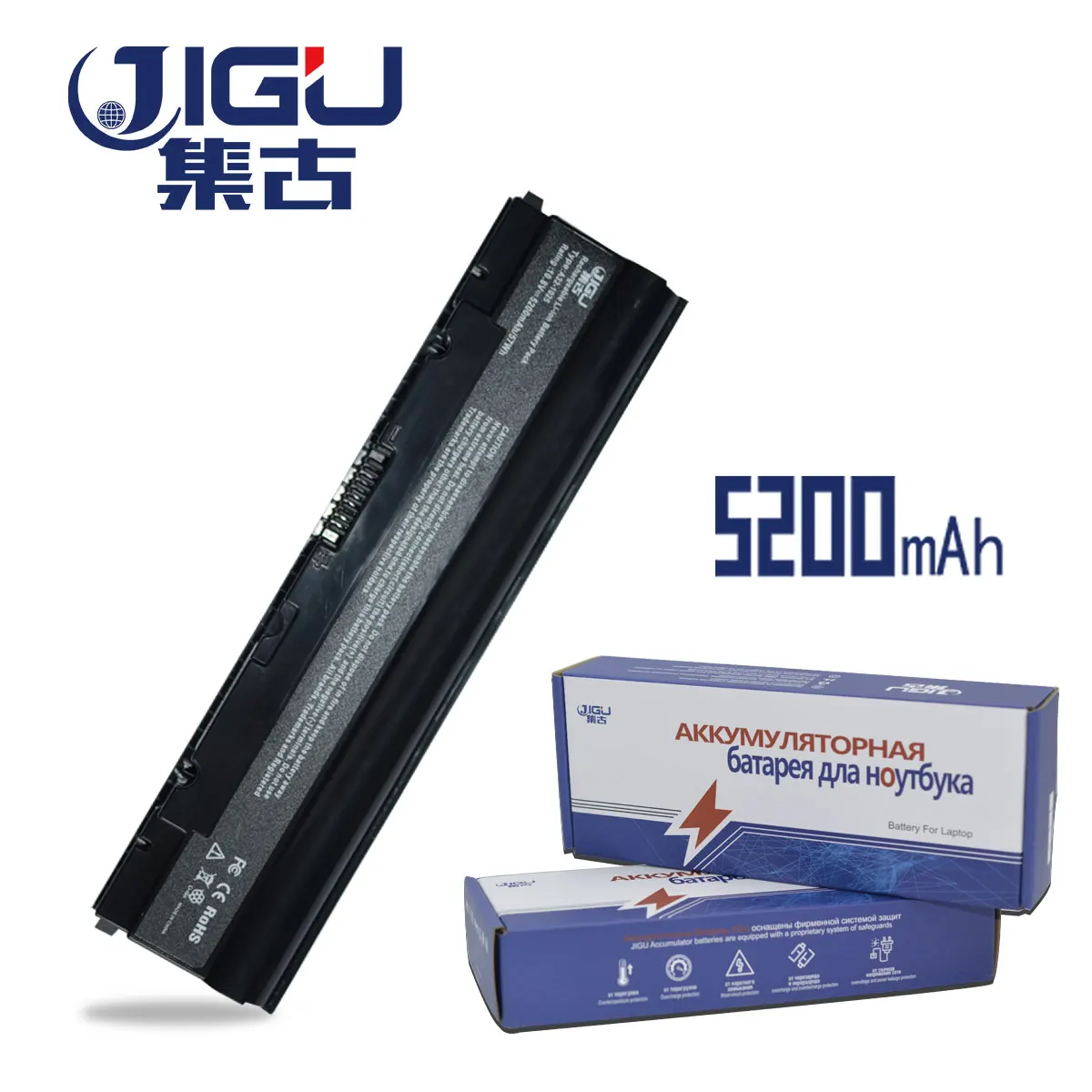Jigu батарея для ноутбука для ASUS Eee PC R052C RO52CE 1225C RO52C серии EeePC 1015CX 225B R052C R052CE 1025CE RO52