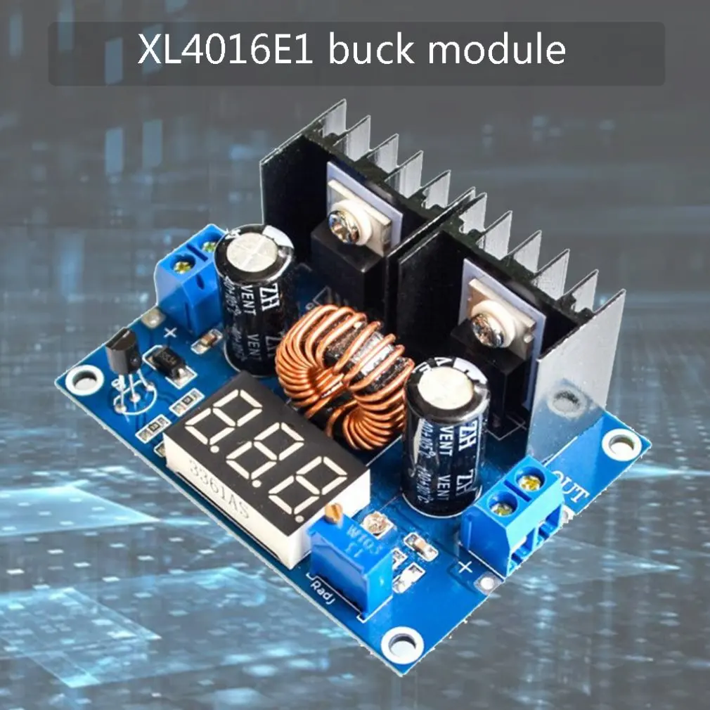 Xl4016E1 Dc-Dc понижающий модуль высокой мощности постоянного напряжения понижающий модульный регулятор 8A с регулируемым понижающим модулем