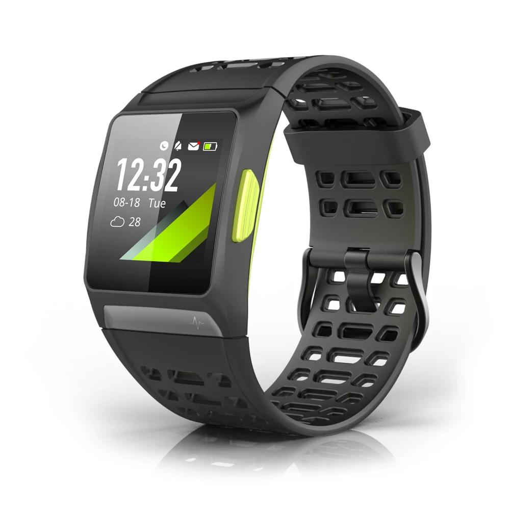 

P1 GPS Smart Watch Color Screen 50 meters Waterproof Sports Modes Bluetooth 4.2 Heart Rate Monitor