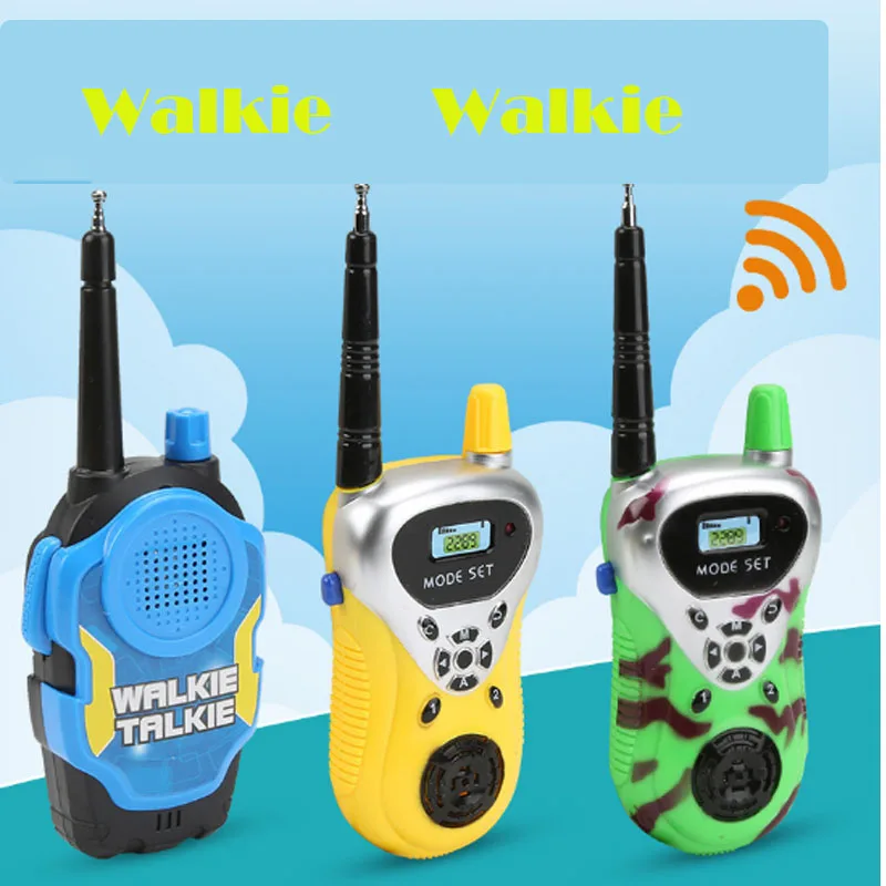 2 шт./компл. мини роль играют Walkie Talkie детский открытый детский переговорные радио Retevis частота Портативный двухстороннее радио подарок