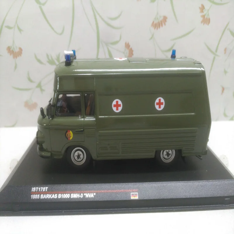 1/43 IST 170T BARKAS B1000 SMH 3 NVA 1985 скорая помощь коллекции сплава дисплей Модель винтажная Военная скорая помощь