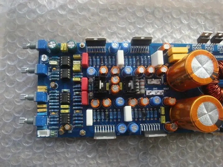 

TDA7293 + 5532 2.1 Channel Subwoofer Amplifier DC 12V 160W Finished Board