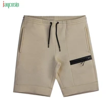 Jaycosin мужские летние повседневные Прямые брюки, шорты, мужские свободные с карманами, брюки-слаксы, эластичные Джеггинсы на шнурке, спортивные брюки