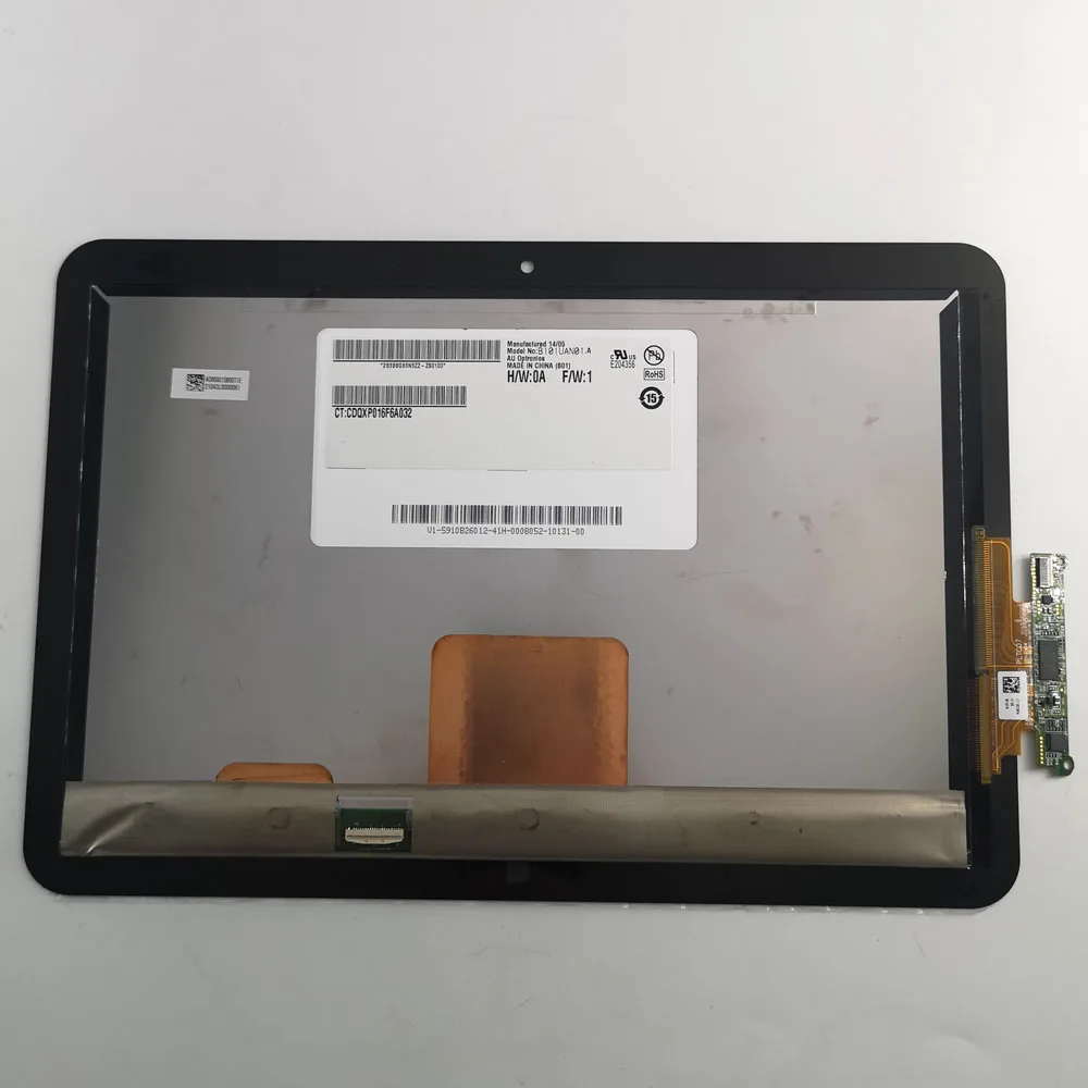 10 1 &quotB101UAN01.A для HP ElitePad 1000 G2 планшетный ПК ЖК-дисплей Панель кодирующий