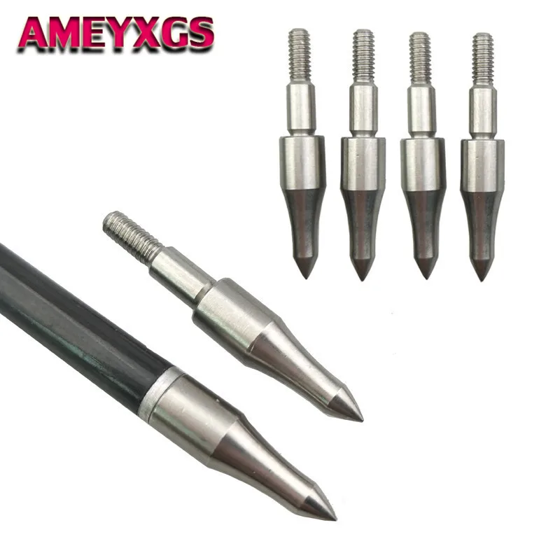 

12/24pcs Archery Target Arrowhead 125grain Field Target Point Tips Screw in Broadhead Arrow Outdoor Hunting Shooting Accessories