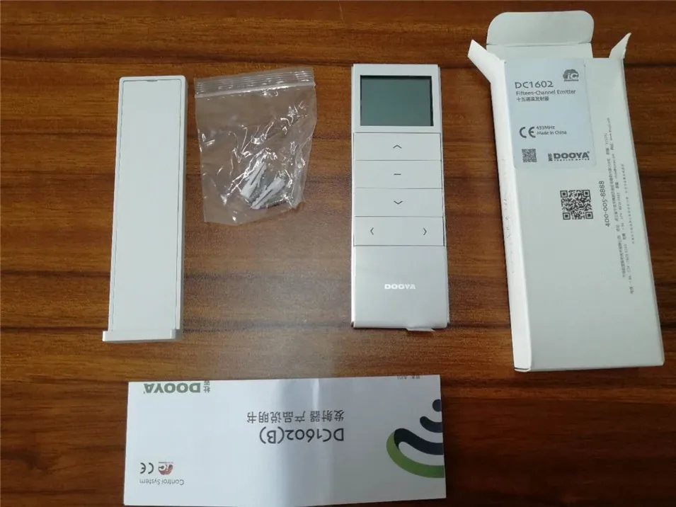 Dooya DC1602 15-Channel Remote Controller for Dooya RF433 motor,Remote Control 15pcs motors,for Dooya DT52E KT82TN KT320E DT360E-3