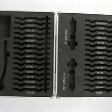 32 шт./компл. 2 в 1 для изготовления ключей для автомобиля замок для ремонта дисплея+ 1 LiShi резак слесарный инструмент