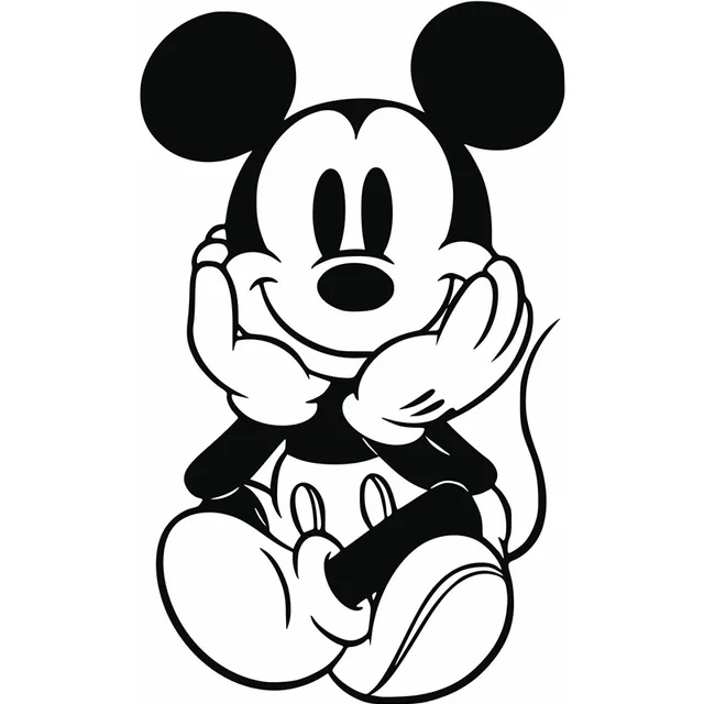 PEGATINA STICKER Mickey Mouse VINILO VINYL WALL DECAL for Kids ROOM 2 Sizes