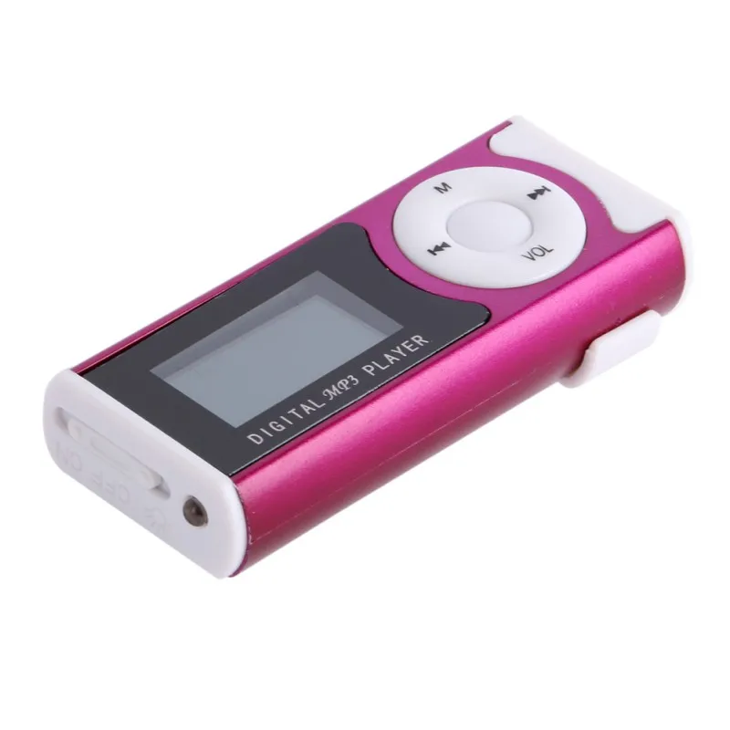 Мини USB ЖК-Экран Клип MP3 Media Player Поддержка 16 ГБ Микро-sd TF Карт | Электроника