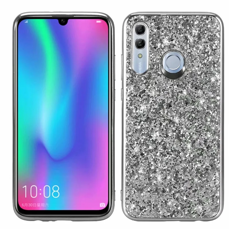 Для huawei Honor 10i Honor10i 10 i 6,21 дюймов Чехол с блестящими блестками Мягкий чехол Honor 10i чехол Honor 10i HRY-LX1T чехол для телефона