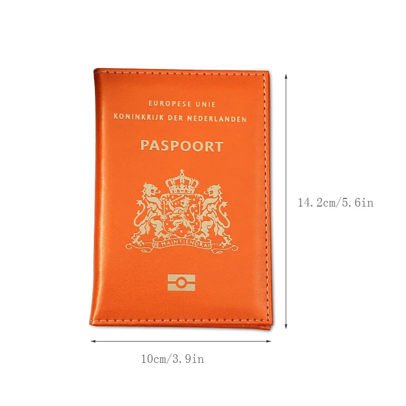 Чехол для паспорта из искусственной кожи Netherland, голландский чехол для паспорта, чехол для паспорта, дорожный кошелек для мужчин, Wo men s