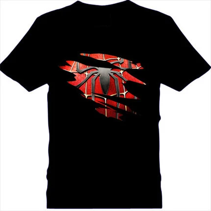 camisas del hombre araña