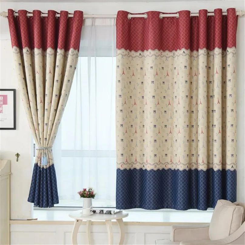 Modern blackout curtains for window treatment blinds finished drapes window blackout curtains for living room bedroom #3d14 (12)