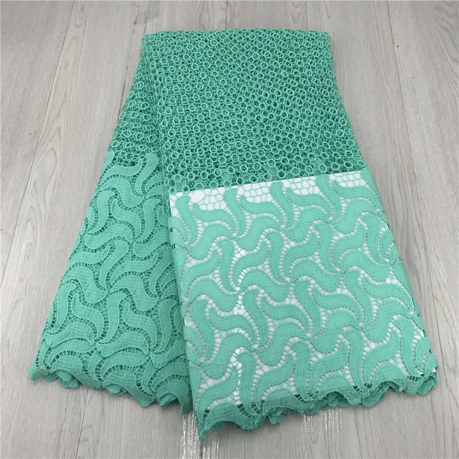 

Mint Green African Lace Fabric High Quality Lace Women White French Cord Laces For Nigerian Party Dress French Net Lace Fabric