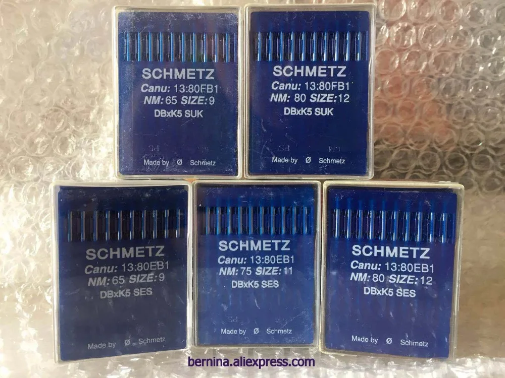 10 SCHMETZ DBXK5 1738 SES SUK Размер#9#11#12#14#16 иглы для вышивальной машины для TAJIMA, SWF toyada Happy barudan zsk melco