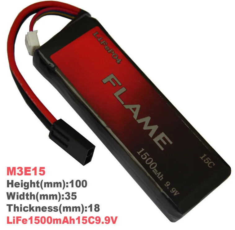 1pcs 100 Orginal Flame 9 9V 1500mAh 15C LiFePO4 font b Battery b font FLAME POF4