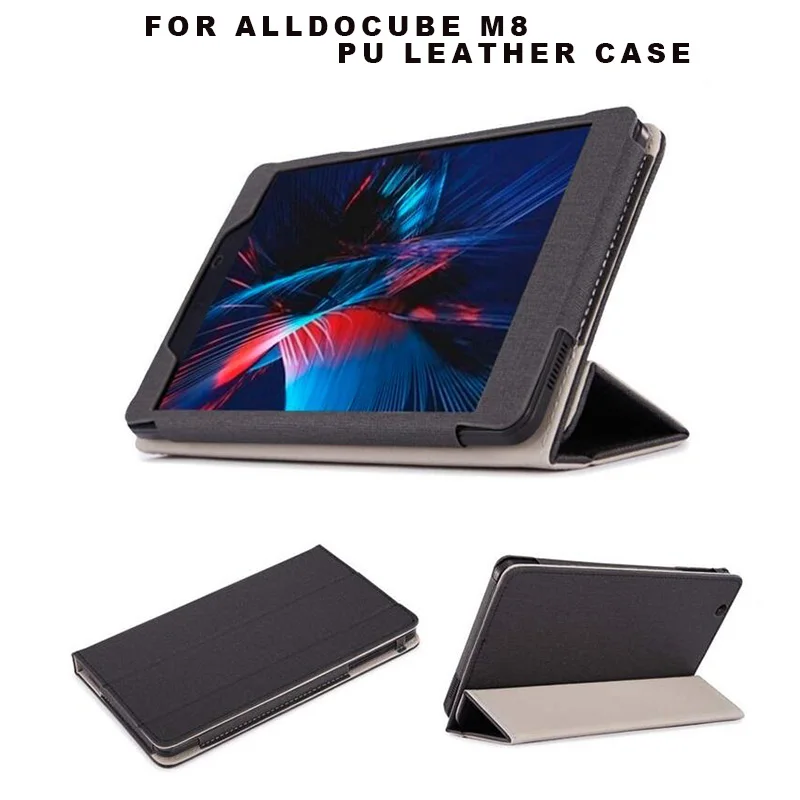 

Newest Case For alldocube m8 8 Inch Tablet PC Fashion PU case cover for cube m8
