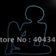LB747-афро Секс сексуальная обнаженная девушка пивной бар светодиодный знак неонового света