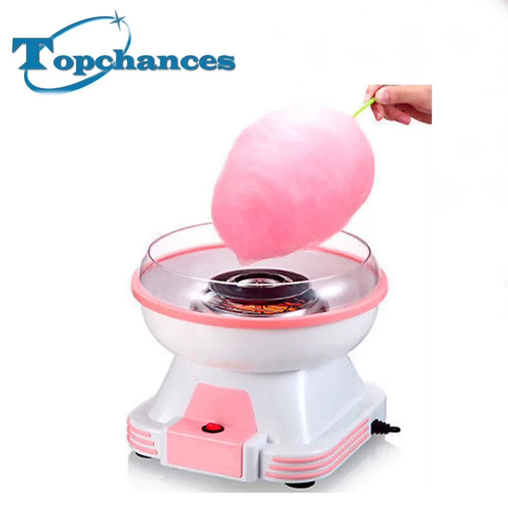 

220V Electric Mini Cotton Candy Maker Machine Sugar Home Kits 500W Kids Gifts