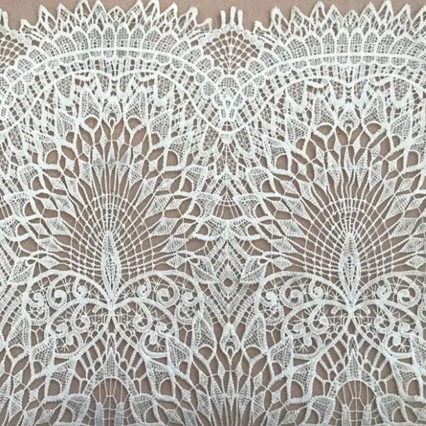 

5yards High Quality 2018 African Chemical Lace Fabric Water Soluble Milk Silk Nigerian Guipure Wedding Dress African Lace Fabric