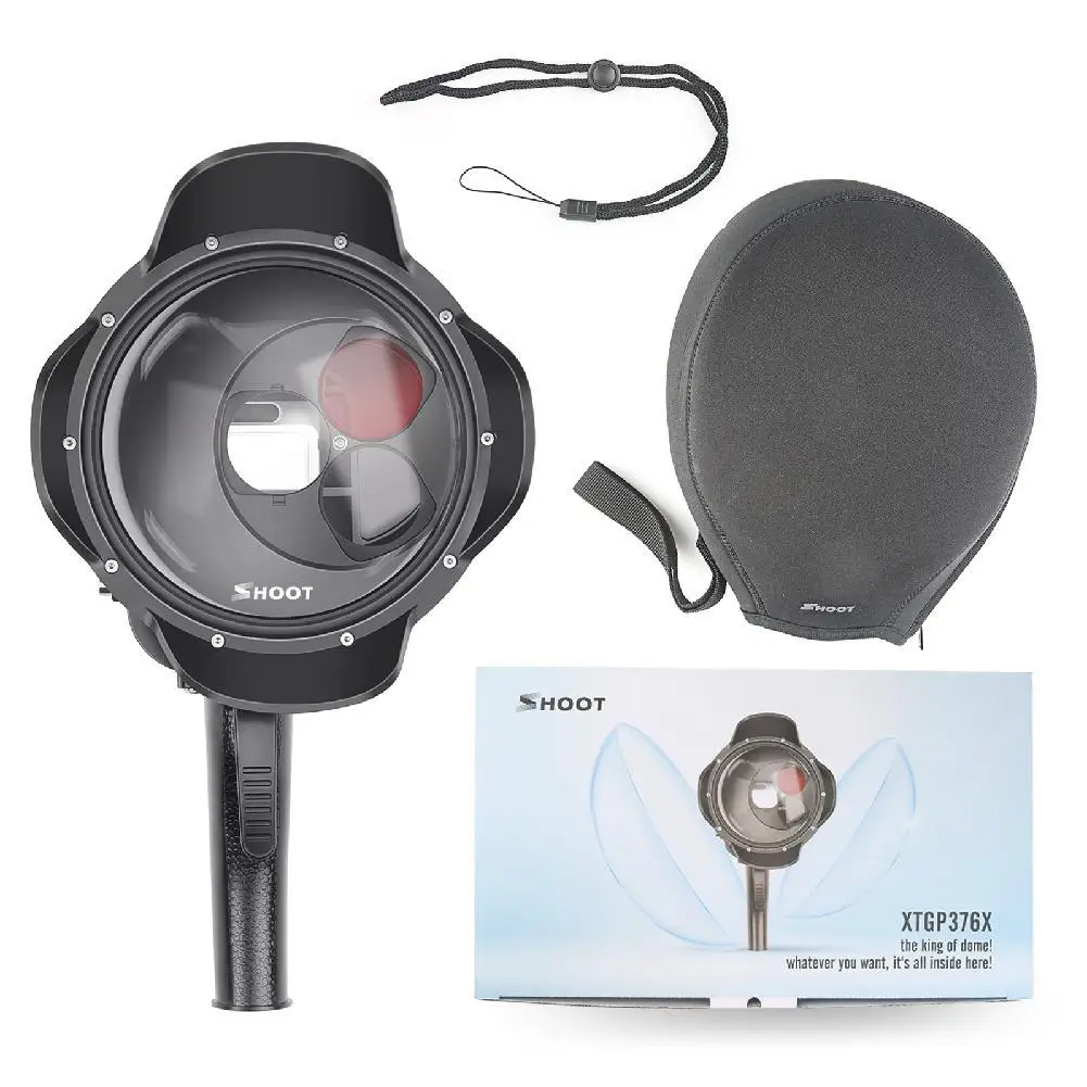 

Water Lens Cover Diving Fish Eye Mask Waterproof Case for GOPRO HERO7/6/5