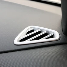Аксессуары для стайлинга автомобилей 2 шт. ABS Матовая Внутренняя Передняя верхнее вентиляционное отверстие выход крышка отделка для hyundai Kona