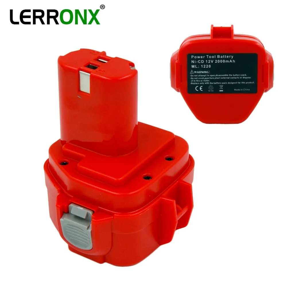  Power Tool Rechargeable battery Pack 12V 2000mAh Ni-CD for Makita Drills bateria 1220 1222 1233S PA