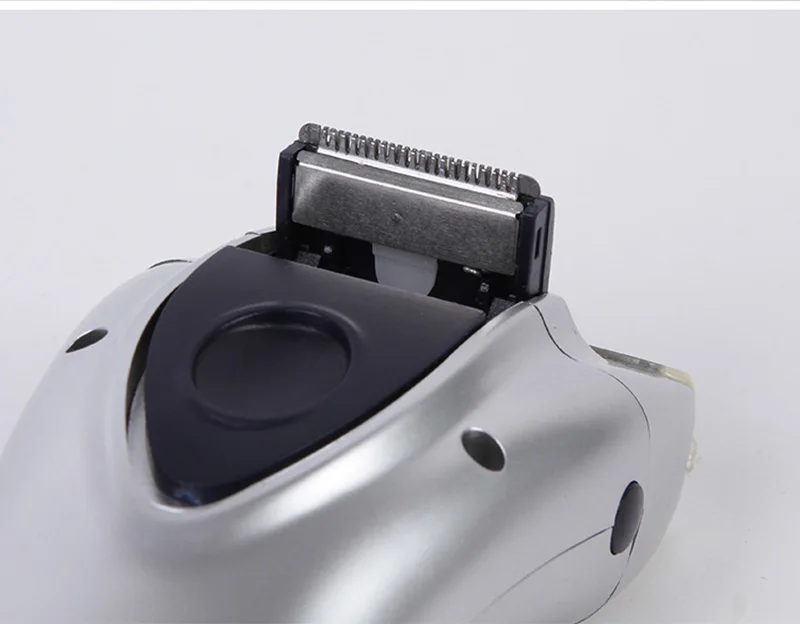 KEMEI перезаряжаемая Беспроводная электрическая бритва для мужчин с плавающим лезвием головки поршневой головки электрическая бритва