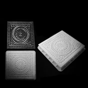 

Cement floor tile antique brick molds Vintage courtyard floor path pavement plastic concrete mould