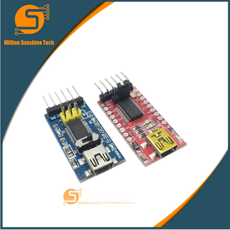 

FT232RL FT232 FTDI USB 3.3V 5.5V to TTL Serial Adapter Module Mini Port for arduino pro mini USB TO 232 USB to TTL