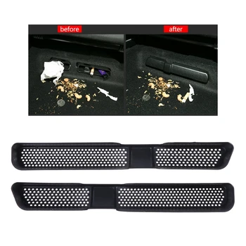 

2x Car Rear Seat Air Condition Duct Outlet Cover For Volkswagen V-W Tiguan 16 17