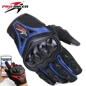 

Motorcycle Glove Moto Touch Screen Men Cycling Racing Full Finger Summer Motorbike Moto Bicycle Bike Breathable Motocross Luvas