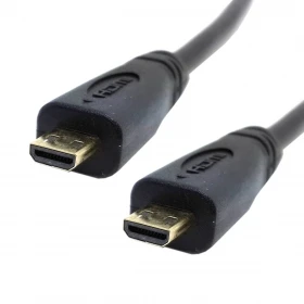 

Micro HDMI to Micro HDMI Male to Male Type D to D Cable 1m 3ft