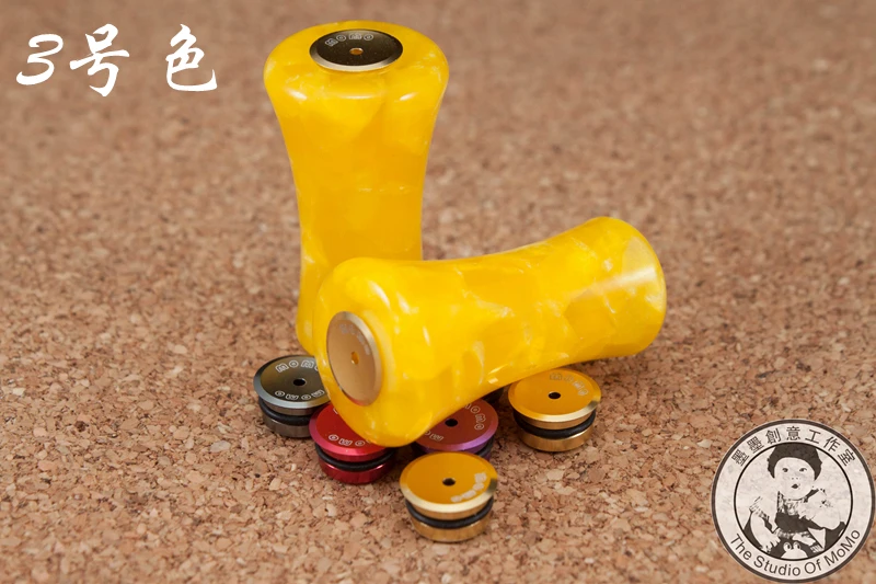 

DIY Fishing reel handle knob Material celluloid for DAIWA SHIMANO reels 2PCS EACH LOT