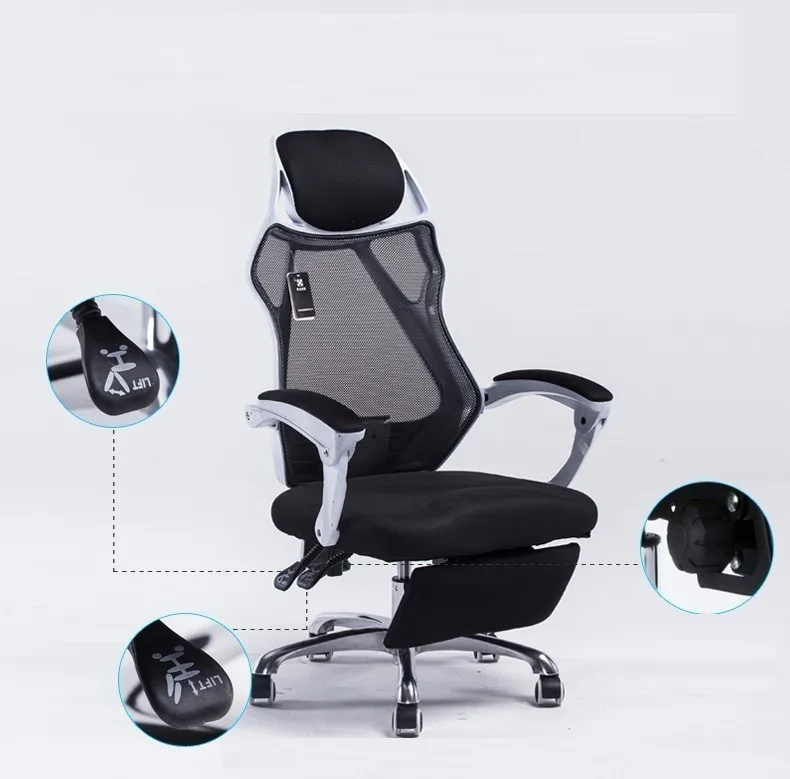 Евро Poltrona Esports 904 Boss Silla Геймерское офисное кресло, массажное Эргономичная подставка для ног со стальными ножками