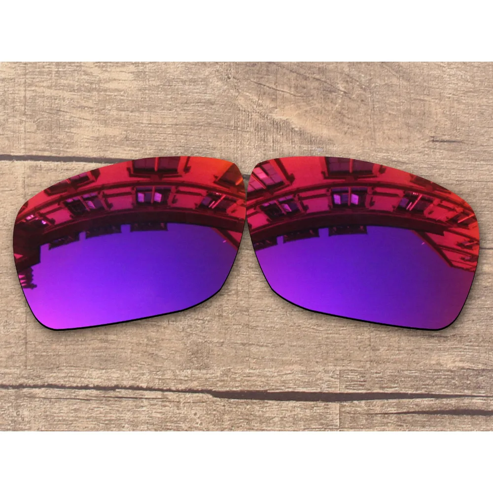 

Vonxyz Midnight Mirror Polarized Replacement Lenses for-Oakley Dispatch I Frame