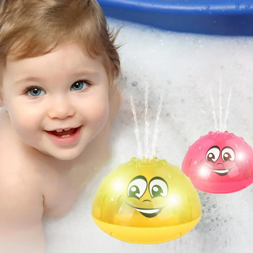 

Infant Baby Bathing Toy Electric Induction Sprinkler Luminous Water Ball Toys Bathroom Shower Kids Swimming Water Spraying Tool