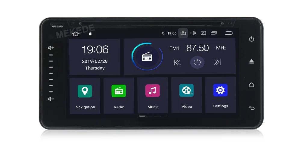 Best Android 9.0 2G DSP IPS screen CAR GPS For Toyota Universal RAV4 COROLLA VIOS HILUX Terios Land Cruiser 100 PRADO no dvd player 12