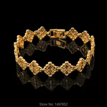 Браслет для Для женщин men14mm Gold Filled позолоченный Изысканный Крест Браслеты/Браслеты в африканском стиле/Кения/Индии/Ближний Восток дизайн