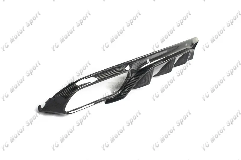 2016-2018 Mercedes Benz C205 C63 Coupe OEM Style Rear Diffuser with Edition 1 Style Underboard CF (3)