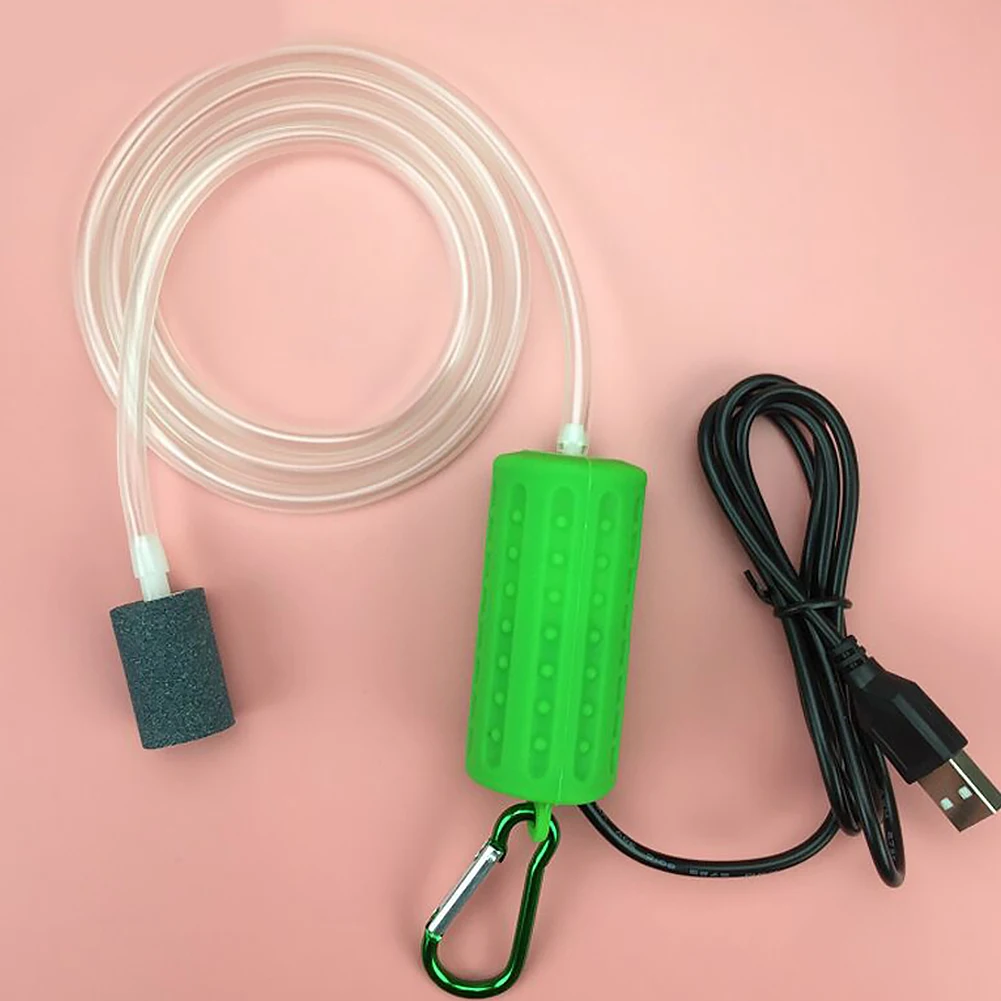 Наличии USB воздушный пузырь Аэратор Пруд насос гидропоники аквариум с подачей